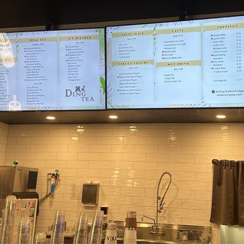 Ding Tea -  Northridge - Menu - Bubble Tea Near Me - Northridge, California