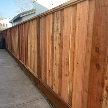 Danny Fencing - Fence side with gate - Fences & Gates Near Me - San Jose, California