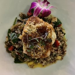 Citrus Crusted Chilean Sea Bass