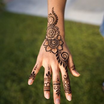 HeenaCreates - Medium-Coverage Hand design - Henna Artists Near Me HeenaCreates - Medium-Coverage Hand design - Henna Artists Near Me