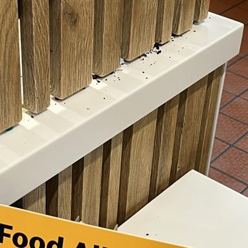 McDonald's - Other side of those wood pieces is where they make your coffee - Fast Food Near Me - Waverly, Nebraska