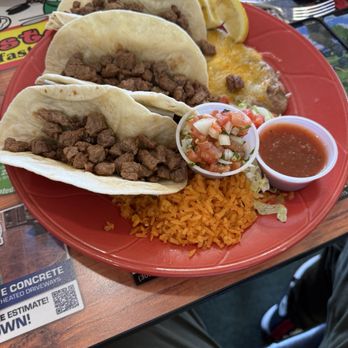 Jus Grill Restaurant - Carne Asada tacos. - American Near Me - Aurora, Colorado