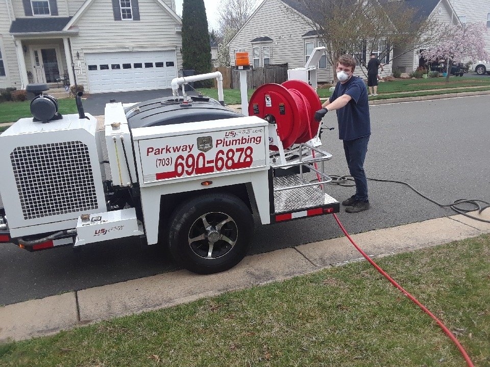 Slide of parkway plumbing