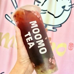 grape jasmine tea boba