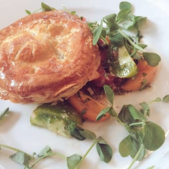 The Northern Quarter - smoked mozarella & aubergine pithivier (2016) - British Near Me - Manchester, XGM The Northern Quarter - smoked mozarella & aubergine pithivier (2016) - British Near Me - Manchester, XGM