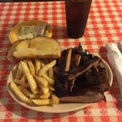 Ken's Bar-B-Que - Dinner portion ... for lunch. Hay Caramba!