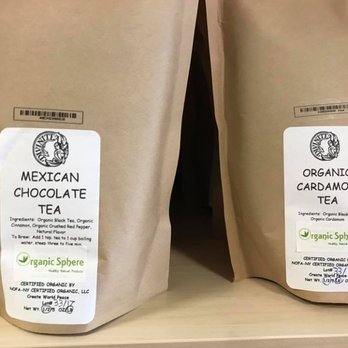 Organic Sphere - two bags of mexican chocolate tea - Organic Stores Near Me - Tomball, Texas Organic Sphere - two bags of mexican chocolate tea - Organic Stores Near Me - Tomball, Texas