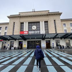 Gare de Genève Cornavin - Front of the station