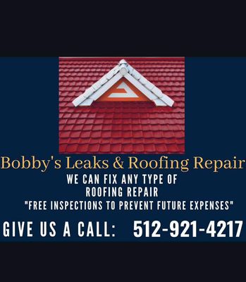 Bobbys Leak & Roofing Repairs Logo