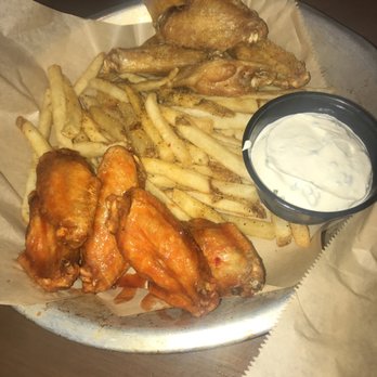 Taco Mac - Lemon pepper wings and honey chipotle... the fries are room temperature - American Near Me - Sandy Springs, Georgia Taco Mac - Lemon pepper wings and honey chipotle... the fries are room temperature - American Near Me - Sandy Springs, Georgia