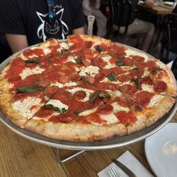 Large pepperoni Large pepperoni