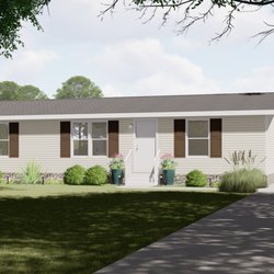 Preferred Choice Homes - A brand-new, double-wide manufactured home, The Excitement, is the ideal first house. The split floorplan of The Excitement has 3 bedrooms,