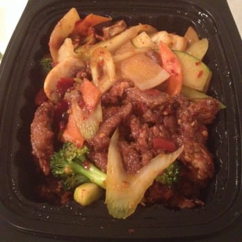 Lotus Xpress - Szechuan Spicy Beef (epic) - Asian Fusion Near Me - Somerville, Massachusetts