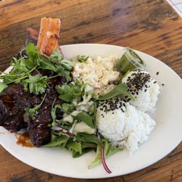 Beef BBQ Ribs Inihaw Plate