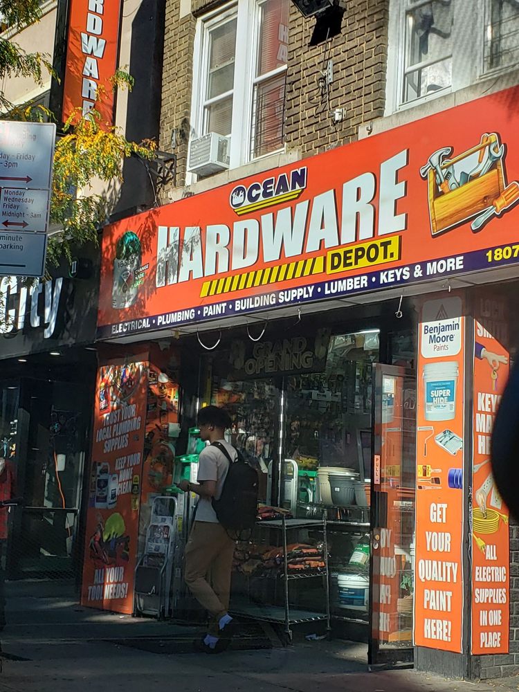 OCEAN HARDWARE Updated July 2024 1807 Church Ave, Brooklyn, New