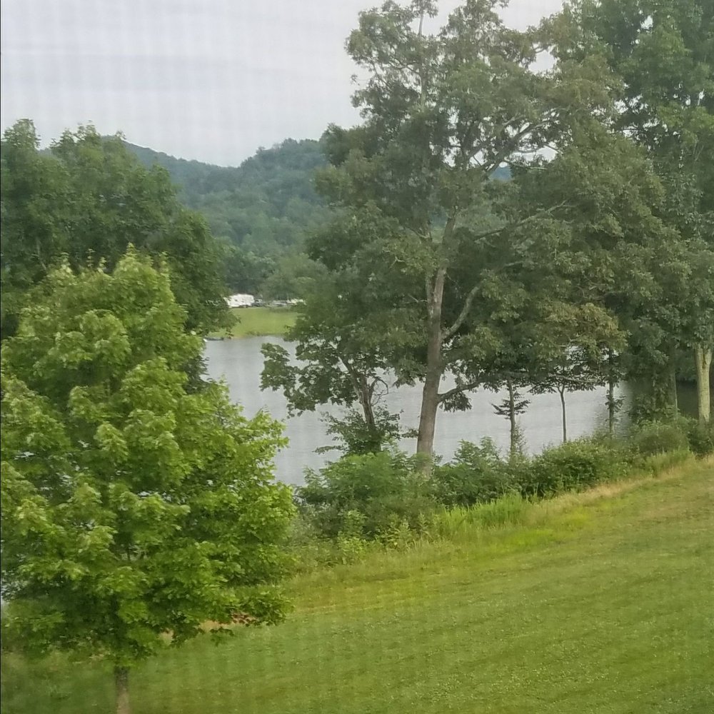 Stonewall Resort - View from our room .and dust in our room . - Hotels Near Me - Roanoke, West Virginia