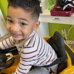 My Little Shop Kids Hairstyling  - Fades are one of our most popular cuts for boys