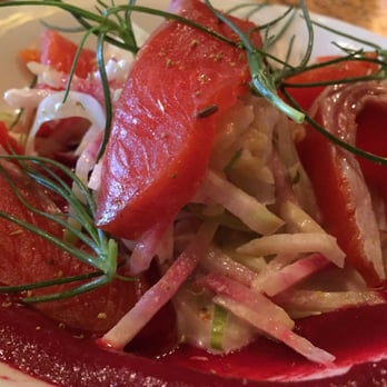 How to Cook a Wolf - The beautiful Hamachi Crudo - Italian Near Me - Seattle, Washington How to Cook a Wolf - The beautiful Hamachi Crudo - Italian Near Me - Seattle, Washington