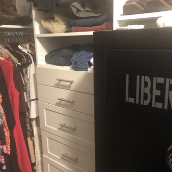 305Closets - By the way, we did not have this safe when Patrick designed our closet. We gave him the dimensions and had it installed 18 months later. - Home Organization Near Me - Miami, Florida