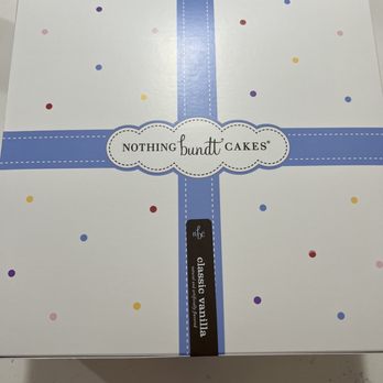 Nothing Bundt Cakes - Cute box - Bakeries Near Me - Laguna Hills, California