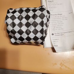 JC Java - Nicely wrapped up order from doordash