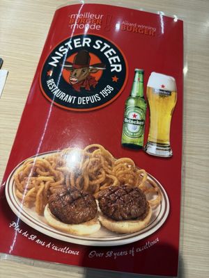 Mister Steer - Dejeuner - Burgers Poutine Steak - Dessert - Delivery/Livraison by null