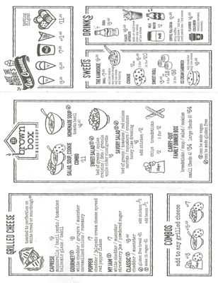 Menu photo 1 Brown Box Kanab, UT Menu photo 1 Brown Box Kanab, UT