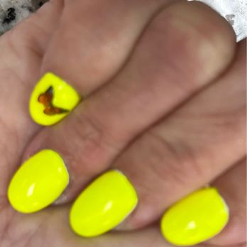 Lovely Nails - Nails are a bit crooked not same length and polish was sloppy. - Nail Salons Near Me - Land O Lakes, Florida Lovely Nails - Nails are a bit crooked not same length and polish was sloppy. - Nail Salons Near Me - Land O Lakes, Florida