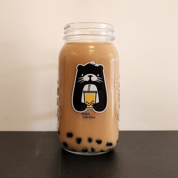Boba Bay - House Black Milk Tea (hot) - Bubble Tea Near Me - Capitola, California