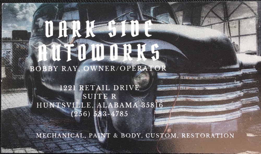 DARK SIDE AUTOWORKS Updated July 2024 1221 Retail Dr, Huntsville