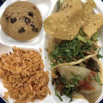 El Tapatio Catering - Pre-Cana catering at Good Shepherd Parish. One carne Assad taco, one chicken taco, beans under all the rice! - Caterers Near Me - Imperial Beach, California
