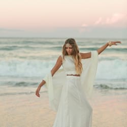 Hippie wedding dresses