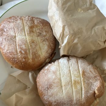 Noah's NY Bagels - These are supposed to be "plain bagels" with strawberry schmear - Bagels Near Me - Berkeley, California Noah's NY Bagels - These are supposed to be "plain bagels" with strawberry schmear - Bagels Near Me - Berkeley, California