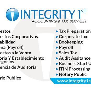 Integrity 1st Professional Services - Tax Services Near Me - Minneapolis, Minnesota Integrity 1st Professional Services - Tax Services Near Me - Minneapolis, Minnesota
