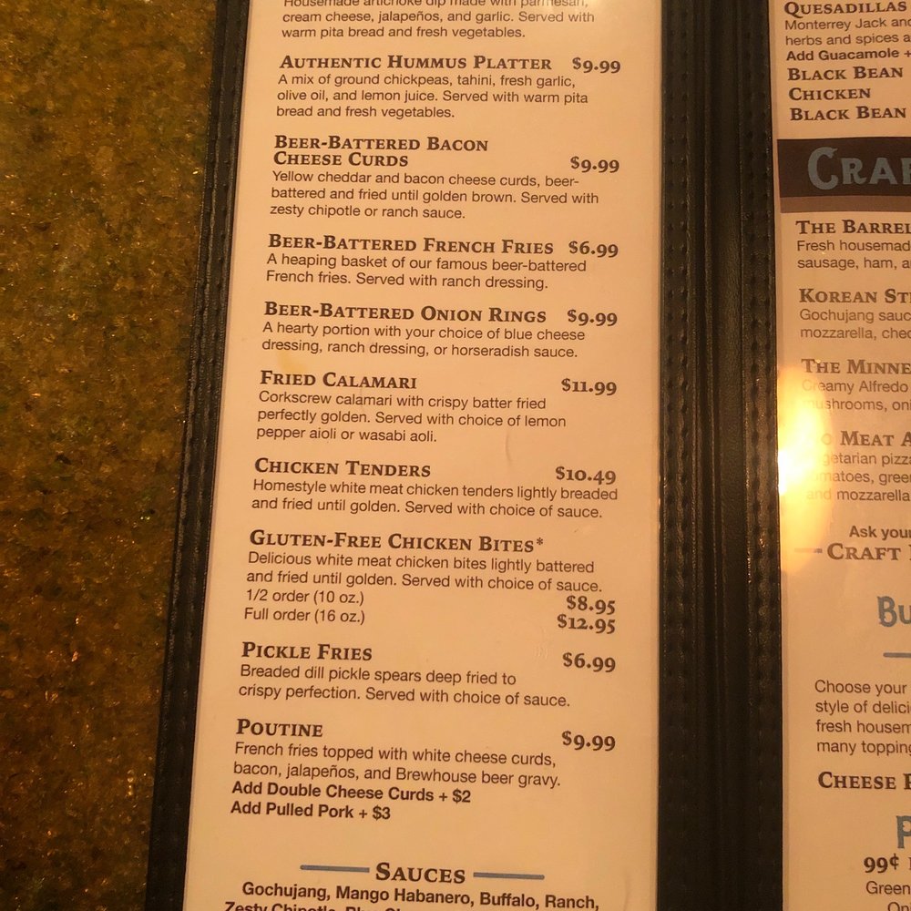 Menu page 1 of 2 Menu page 1 of 2