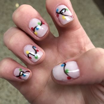 Karma Nails & Spa - Christmas lights! Karma is so good-I'm impressed every time and this was even better!! Their gel manis last 2 weeks+ - Nail Salons Near Me - Sunnyside, New York Karma Nails & Spa - Christmas lights! Karma is so good-I'm impressed every time and this was even better!! Their gel manis last 2 weeks+ - Nail Salons Near Me - Sunnyside, New York