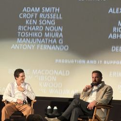 Aero Theatre - Marty supreme screening w/timothee chalamet & ben affleck feb7.2026