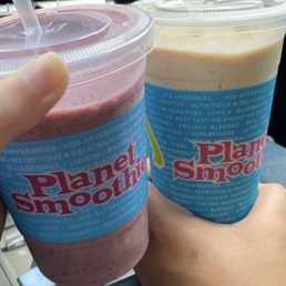Shag-a-delic on the left and peanut butter power up on the right Shag-a-delic on the left and peanut butter power up on the right