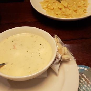 Bahama Breeze - Bahamian Seafood Chowder and Bowtie Mac and cheese - Seafood Near Me - Cherry Hill, New Jersey Bahama Breeze - Bahamian Seafood Chowder and Bowtie Mac and cheese - Seafood Near Me - Cherry Hill, New Jersey