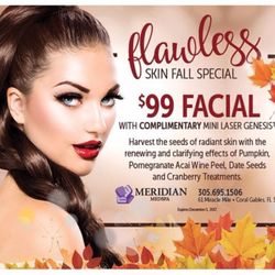 Meridian MedSpa - Call Now to Book Your Facial!