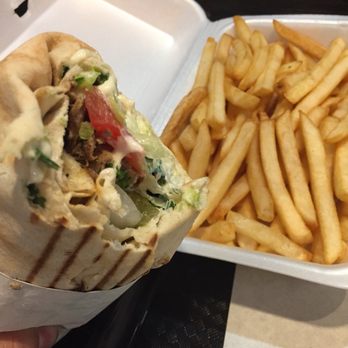 Pita & Grill - Chicken shawarma and fries - Mediterranean Near Me - Mississauga, Ontario