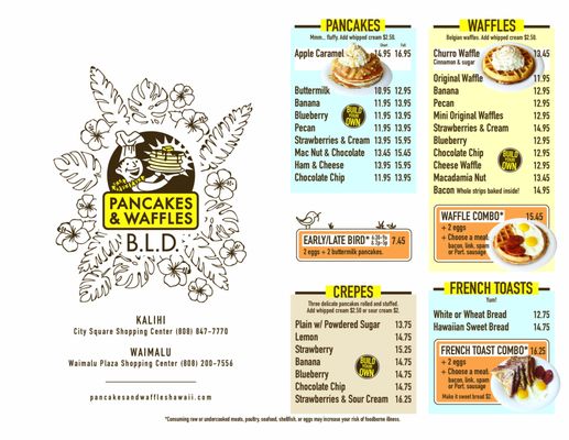Menu photo 2 Pancakes & Waffles Honolulu, HI Menu photo 2 Pancakes & Waffles Honolulu, HI