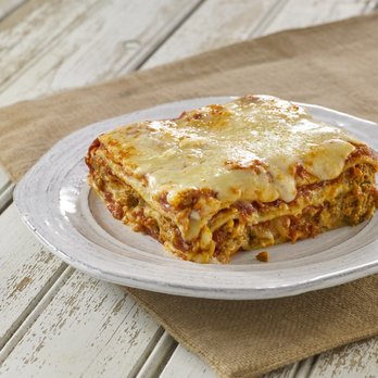 Swiss Farms Stores - Meat Lasagna
Layers of pasta filled with ricotta and mozzarella, and ground beef marinara - Grocery Near Me - Folsom, Pennsylvania Swiss Farms Stores - Meat Lasagna
Layers of pasta filled with ricotta and mozzarella, and ground beef marinara - Grocery Near Me - Folsom, Pennsylvania