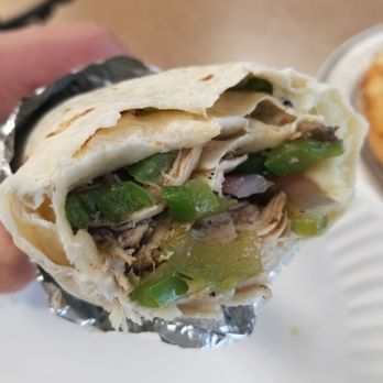 Pizza Wagon - Grilled chicken with veggies wrap. - Pizza Near Me - Framingham, Massachusetts