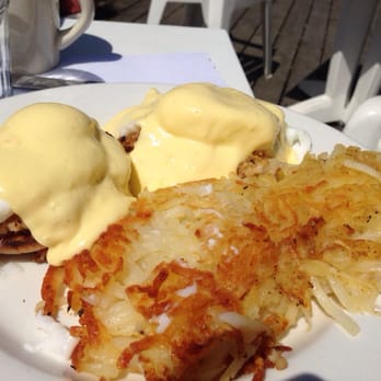 Rollerville Cafe - Crab eggs benny, yum! - American Near Me - Point Arena, California