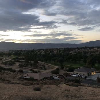 Mile High Cafe - View from the parking lot is  fun w/ a mini hike I call the "junkyard hike" - Cafes Near Me - Hesperia, California