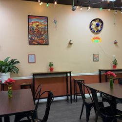 Restaurant seating area
