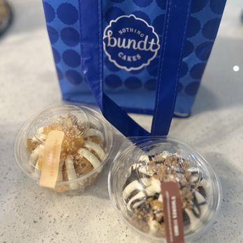 Nothing Bundt Cakes - Peach Cobbler Cake and 'S'mores Made With HERSHEY'S Bundt - Bakeries Near Me - Tampa, Florida