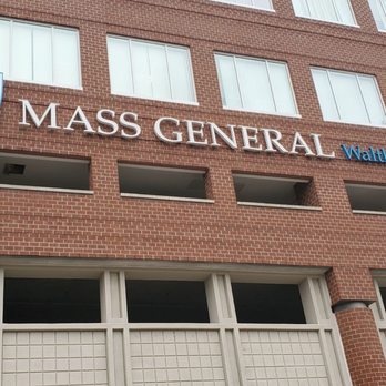 Mass General - Main sign on the building - Hospitals Near Me - Waltham, Massachusetts