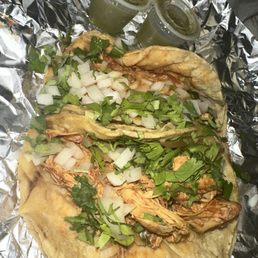 Shredded Chicken Tacos